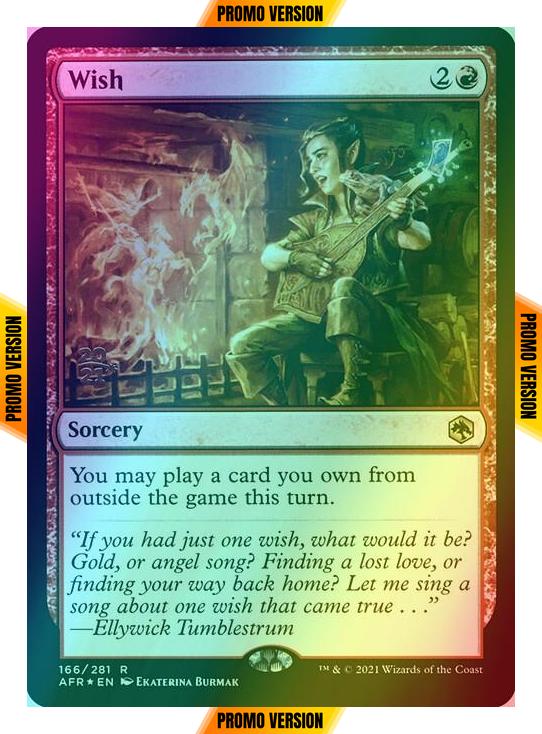 Wish [Prerelease] [166s] [Adventures in the Forgotten Realms Promos] [Foil]
