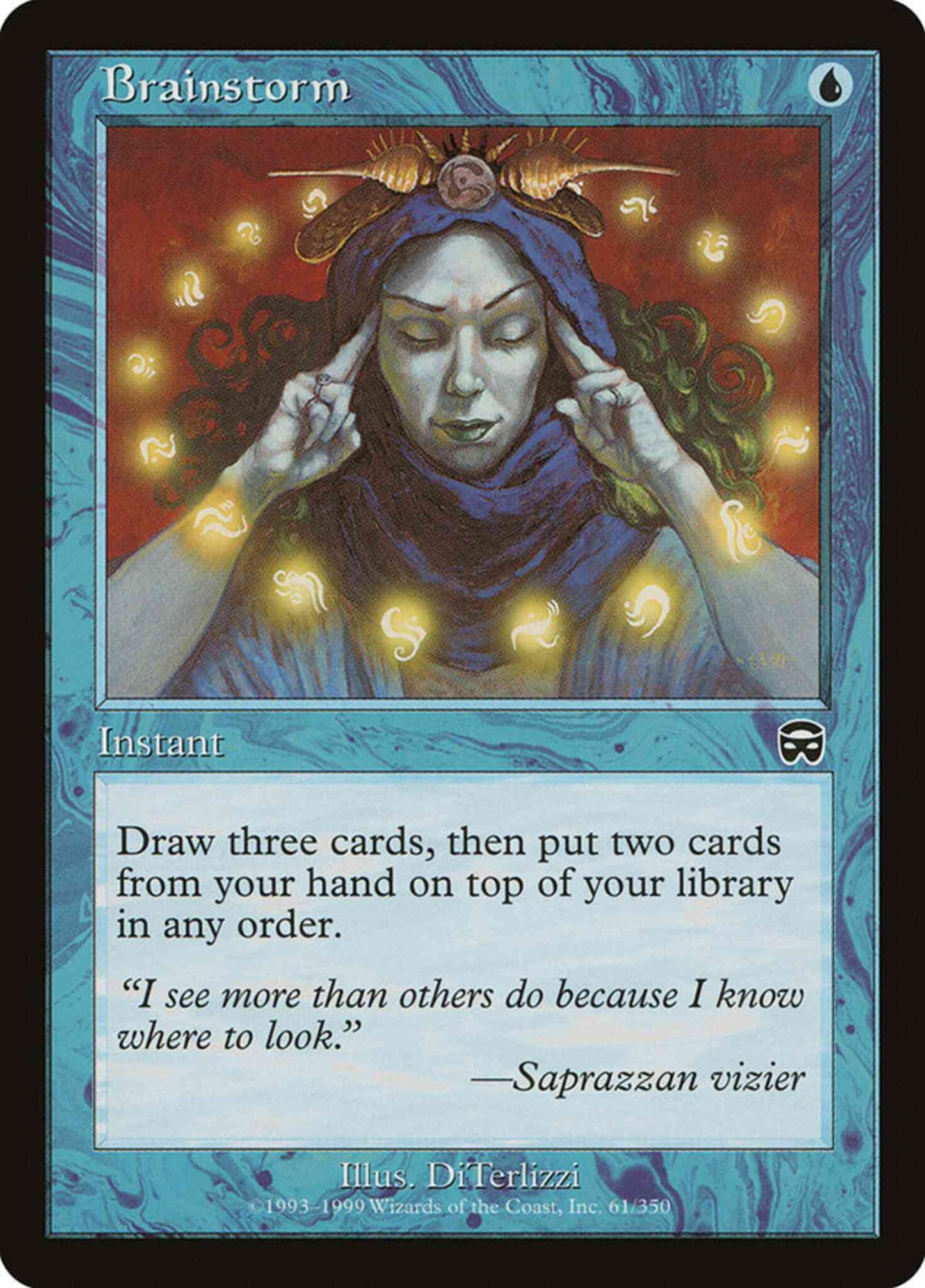 Brainstorm [61] [Mercadian Masques] [Non-Foil]