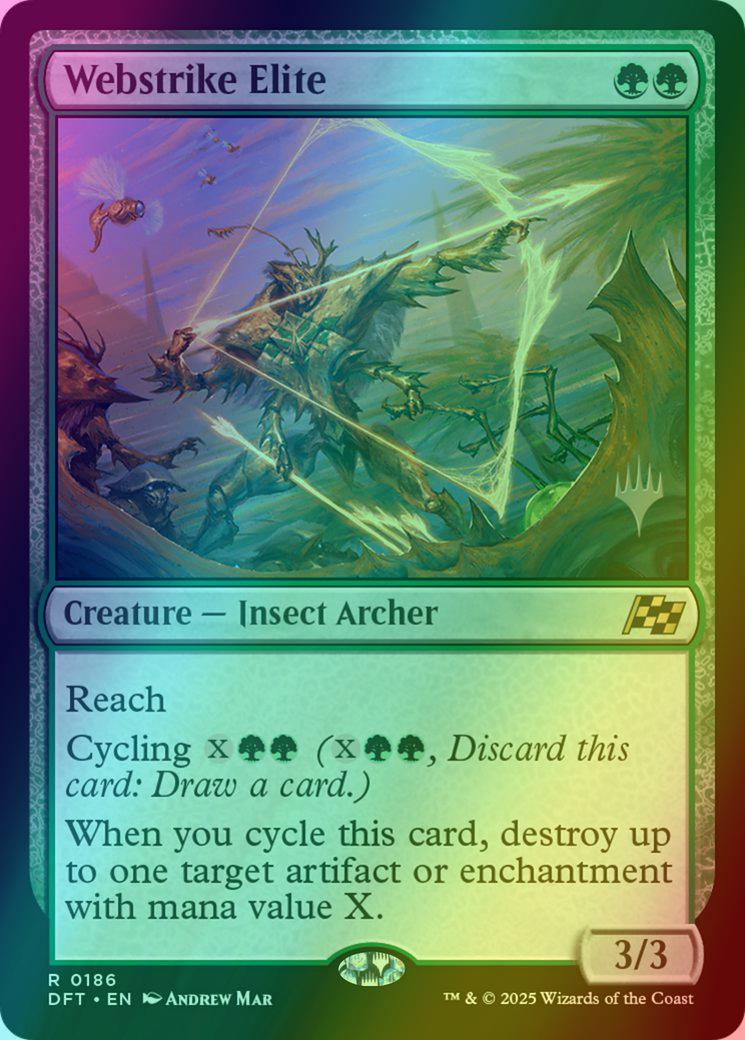 Webstrike Elite [186p] [Promo Pack] [Aetherdrift: Promos] [Foil]