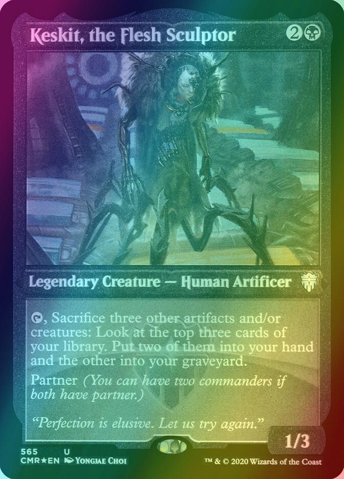 Keskit, the Flesh Sculptor [565] [Commander Legends] [Etched Foil]