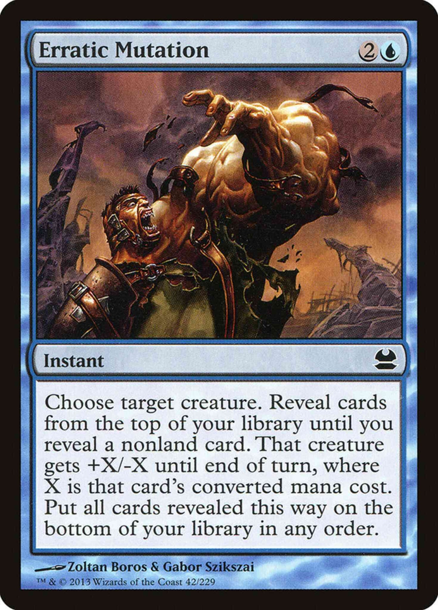 Erratic Mutation [42] [Modern Masters] [Non-Foil]