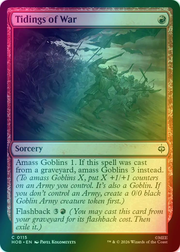 Tidings of War [115] [The Hobbit] [Foil]
