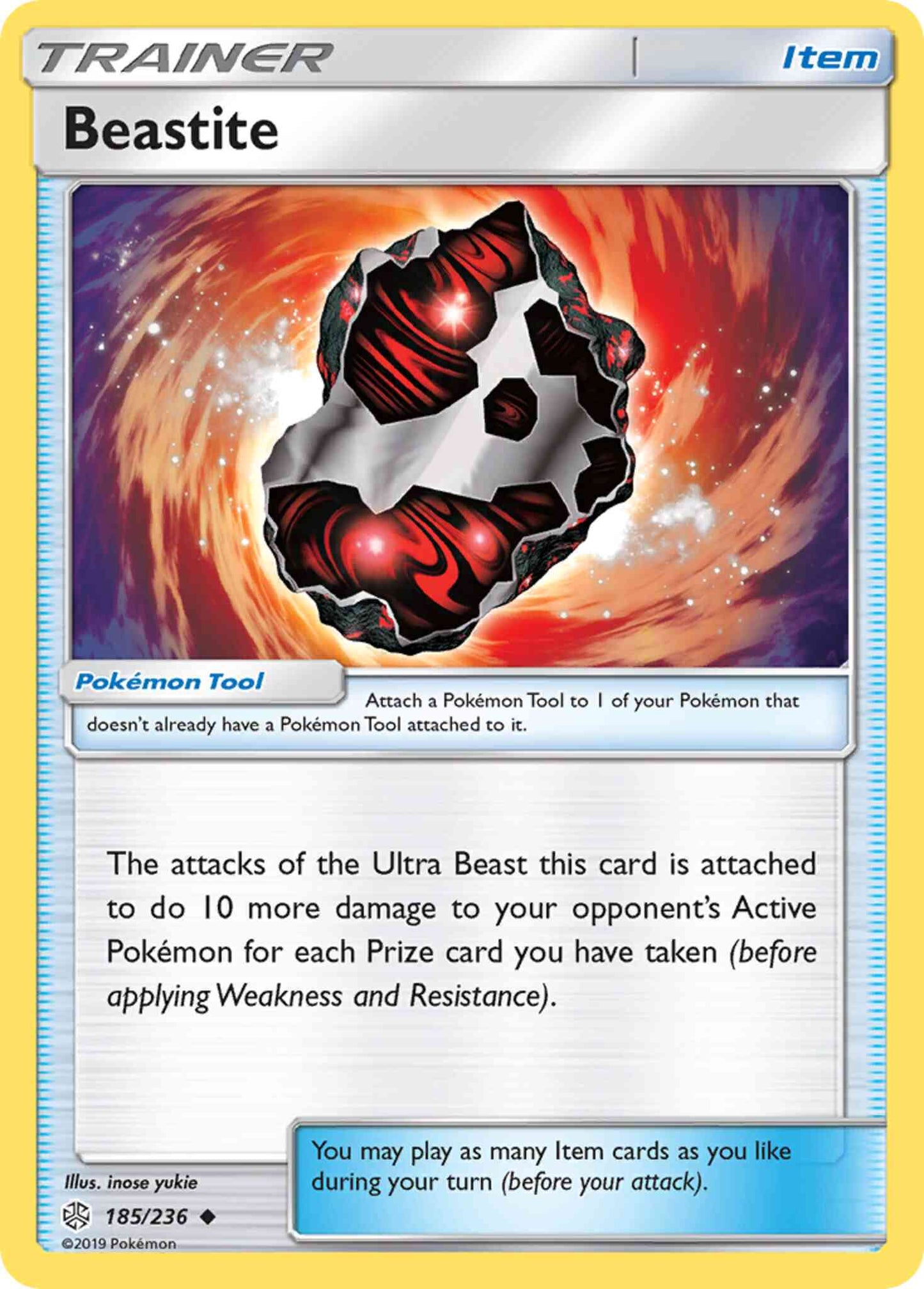 Beastite - 185/236 - Uncommon [sm12-185] [Reverse Holo]