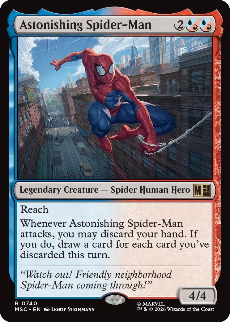 Astonishing Spider-Man [740] [Jumpstart] [Marvel Super Heroes: Commander] [Non-Foil]