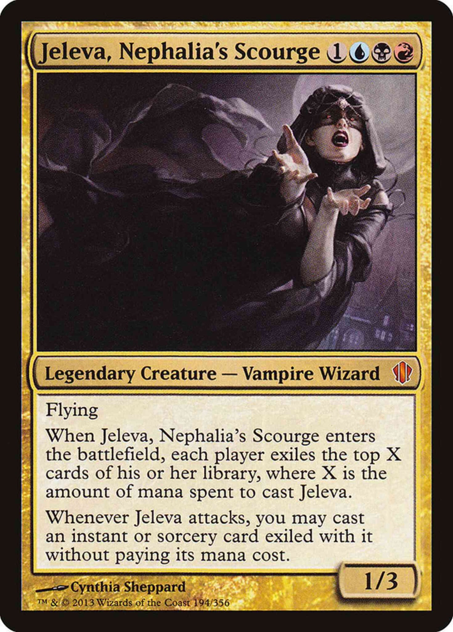 Jeleva, Nephalia's Scourge [194] [Commander 2013] [Non-Foil]