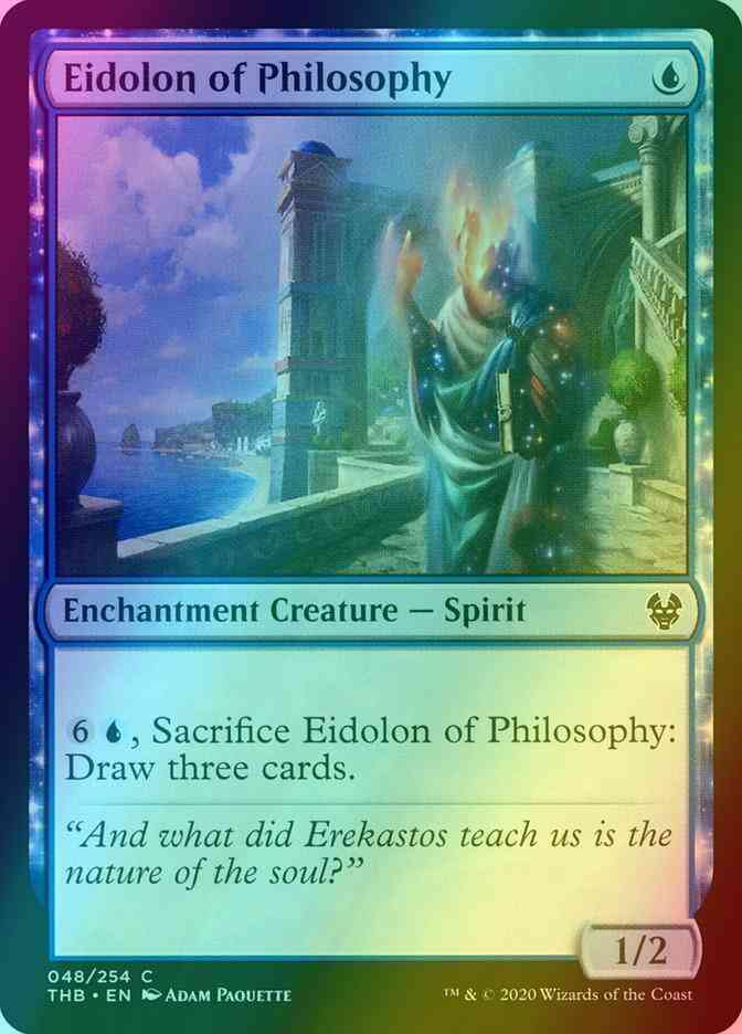 Eidolon of Philosophy [48] [Theros Beyond Death] [Foil]