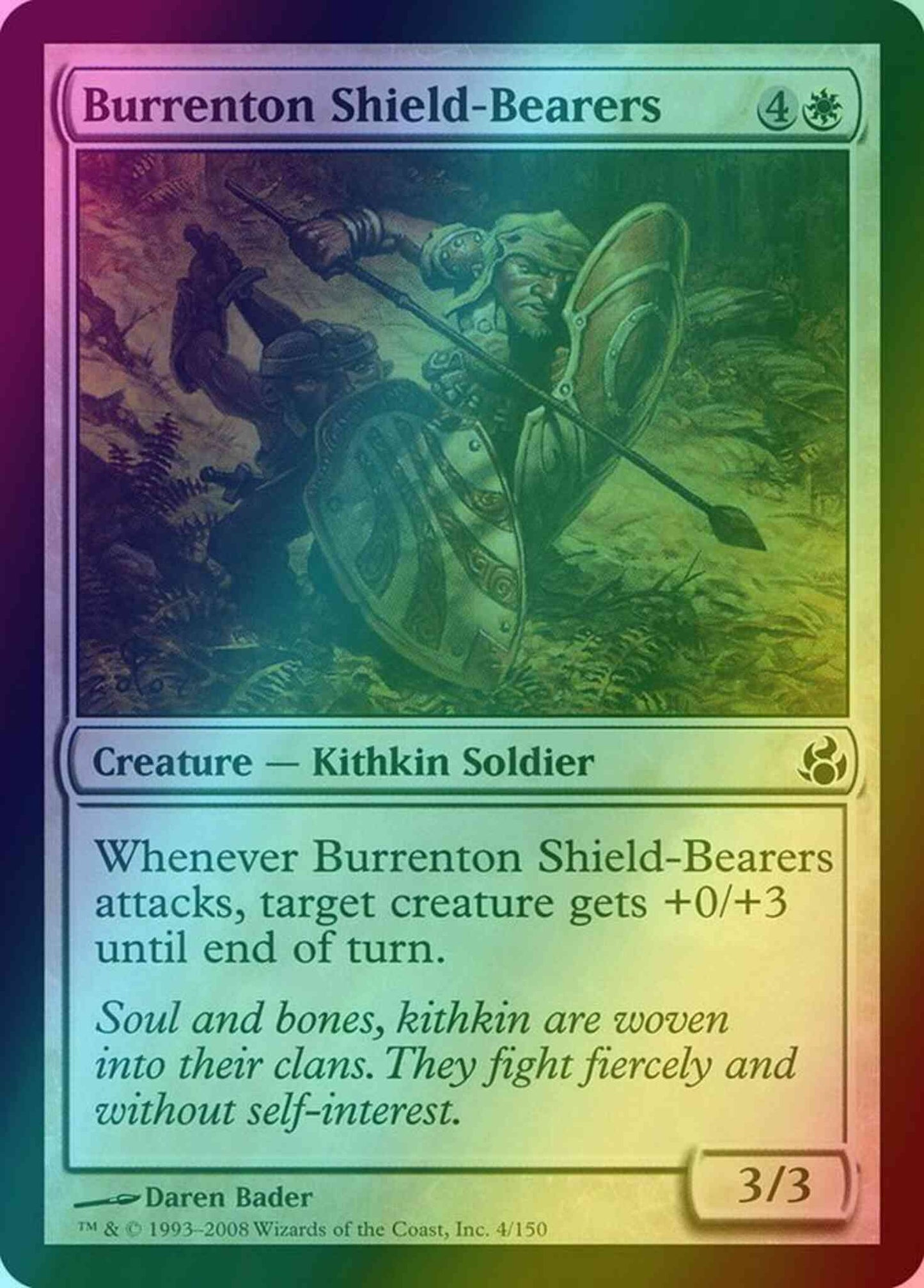 Burrenton Shield-Bearers [4] [Morningtide] [Foil]