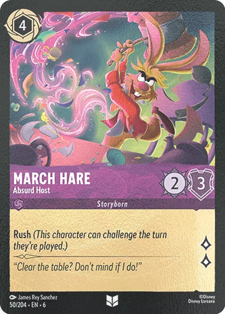 March Hare - Absurd Host - 50/204 [Azurite Sea] [Cold Foil]