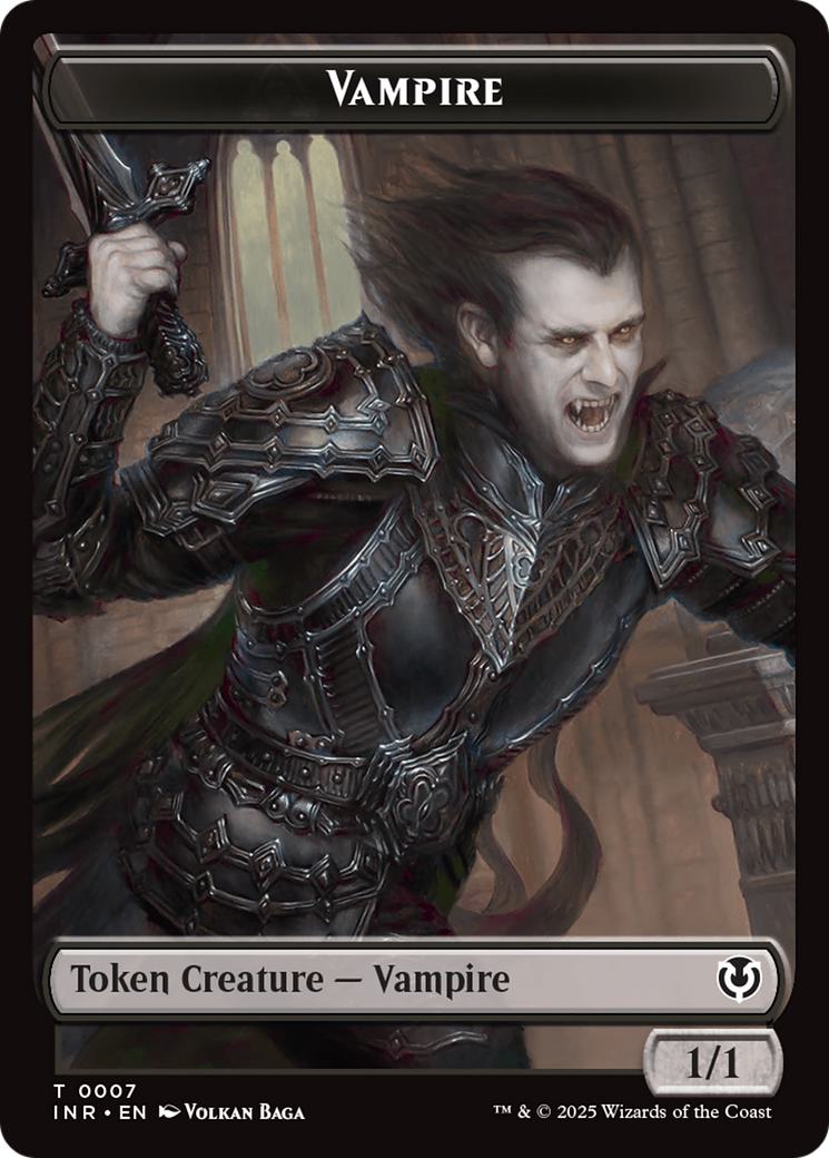 Blood Token (21) // Vampire Token (07) [Innistrad Remastered: Tokens] [Non-Foil]