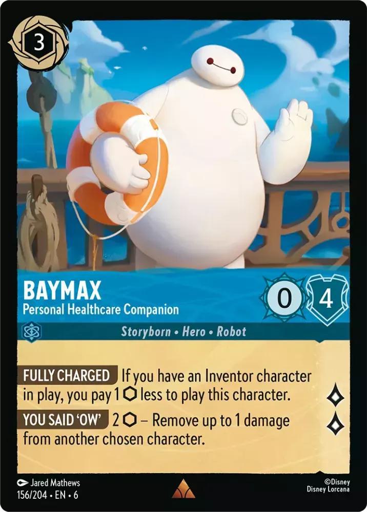 Baymax - Personal Healthcare Companion - 156/204 [Azurite Sea] [Non-Foil]