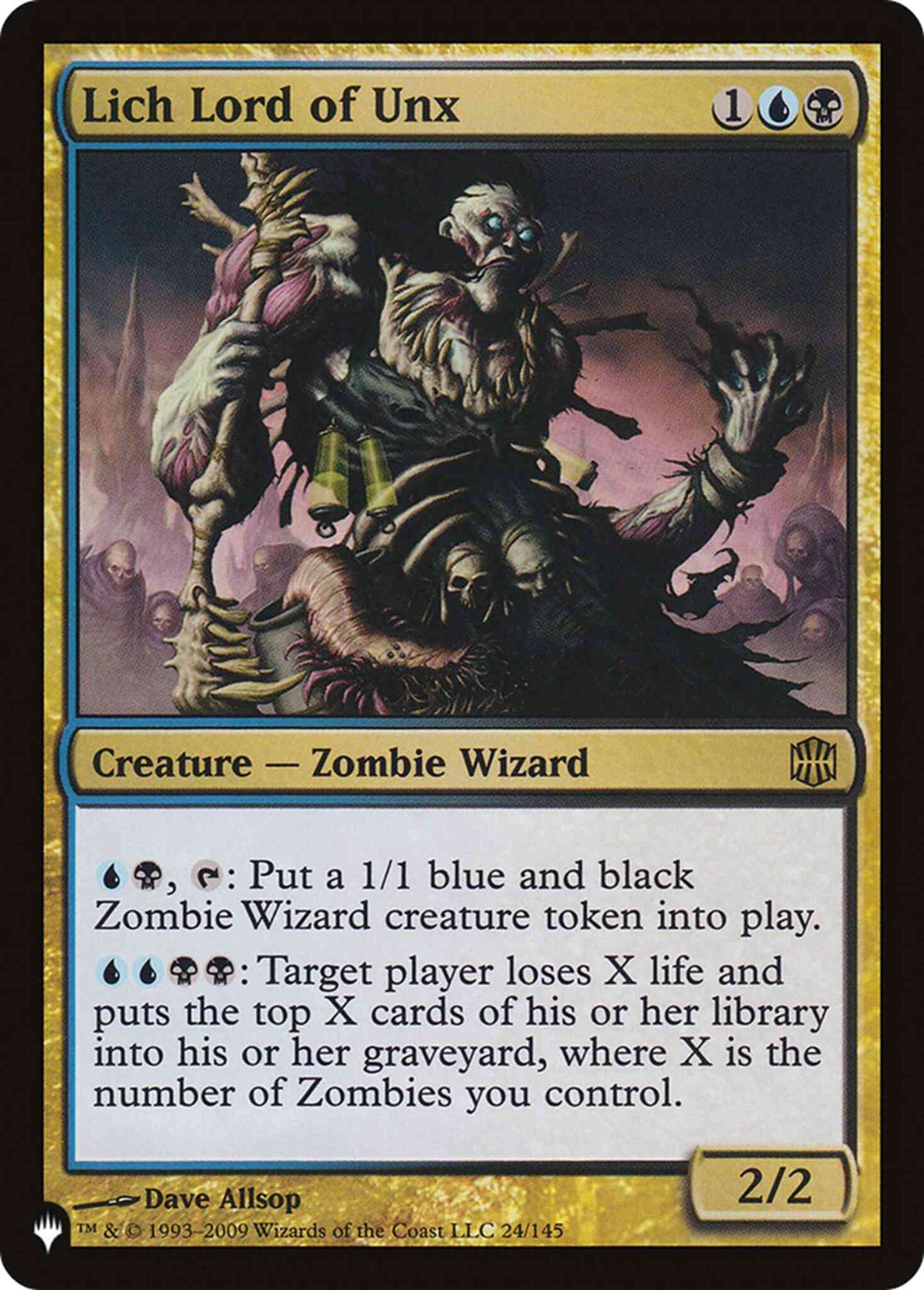 Lich Lord of Unx [ARB-24] [The List] [Non-Foil]