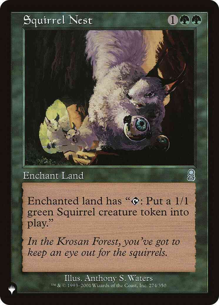 Squirrel Nest [ODY-274] [The List] [Non-Foil]