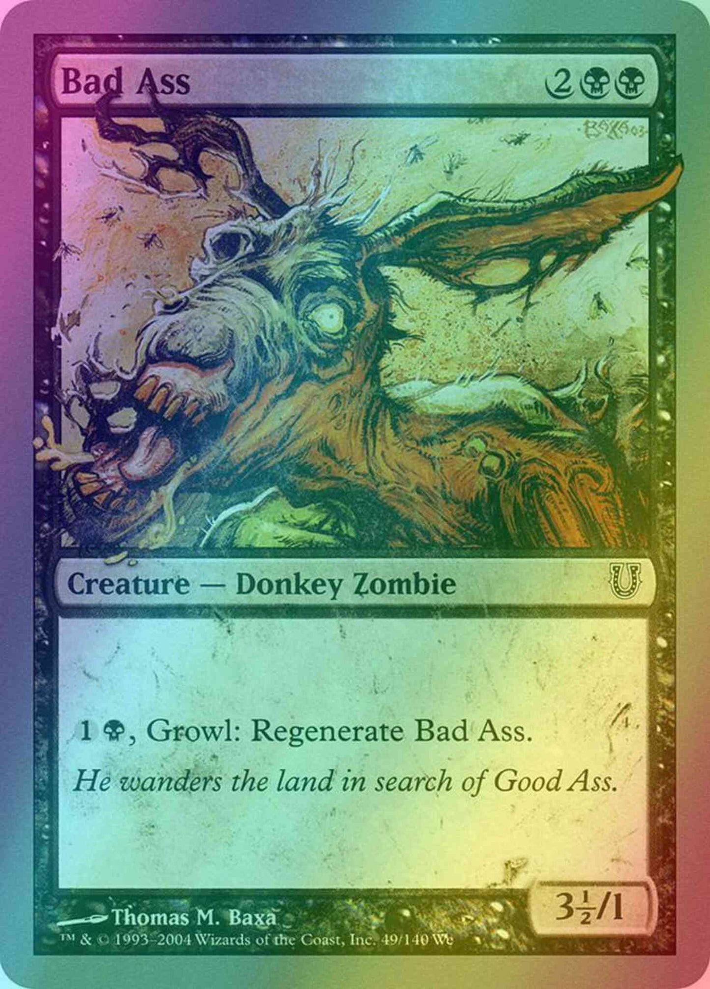 Bad Ass [49] [Unhinged] [Foil]