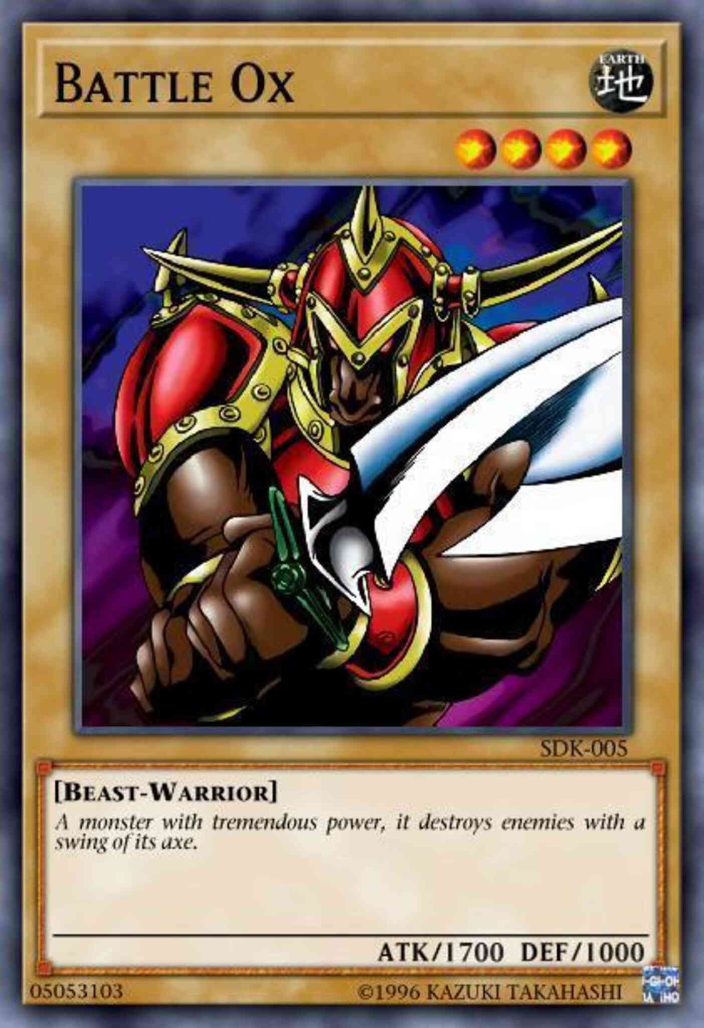 Battle Ox - SDK-005 - Common - Unlimited