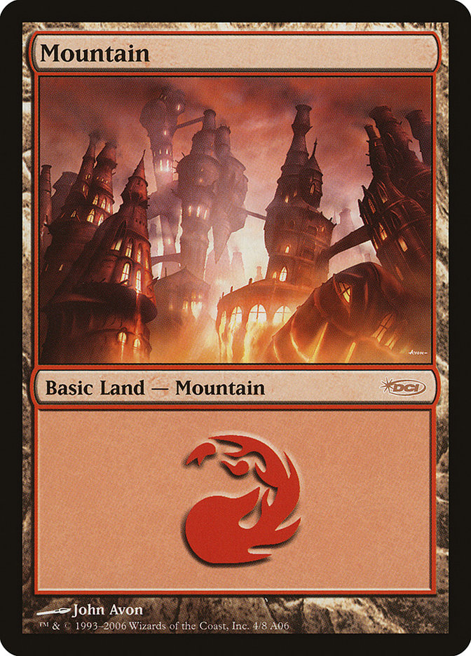 Mountain [2006] [04] [Ravnica] [Arena League 2006] [Non-Foil]