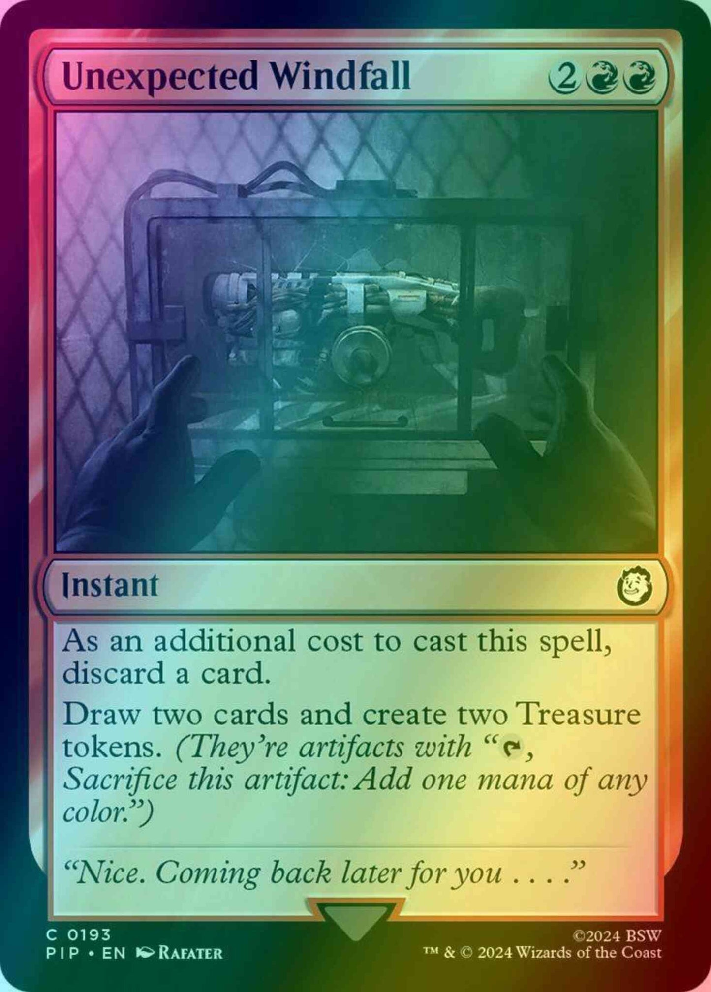 Unexpected Windfall [193] [Fallout] [Foil]