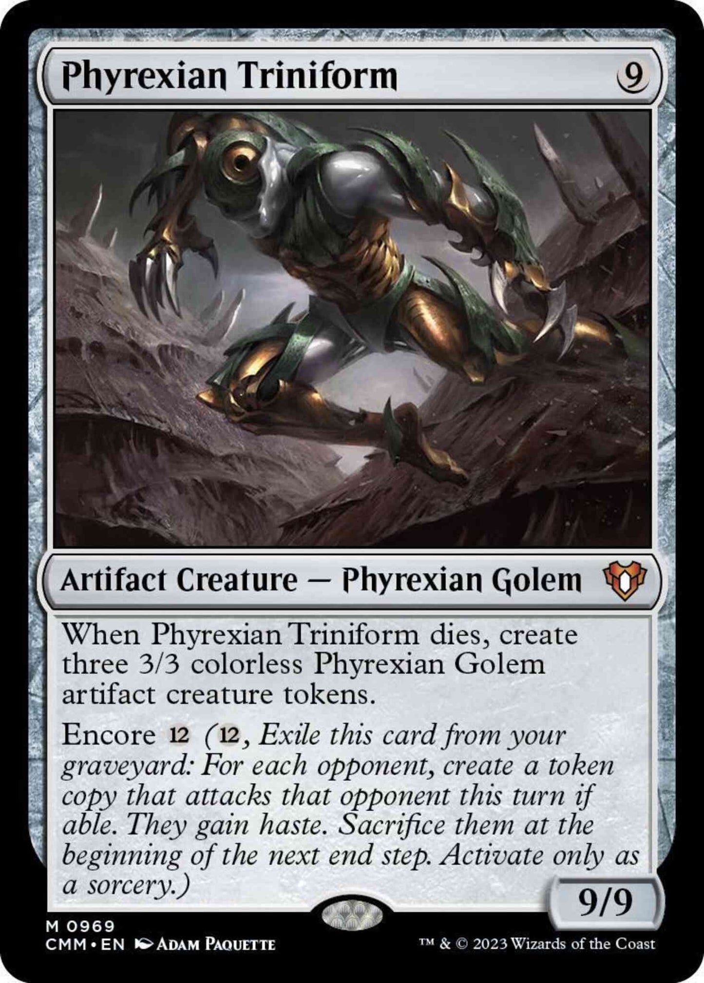 Phyrexian Triniform [969] [Commander Masters] [Non-Foil]