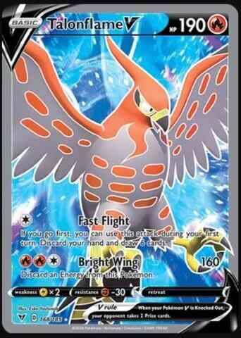Talonflame V - 168/185 - Rare Ultra [swsh4-168] [Ultra]