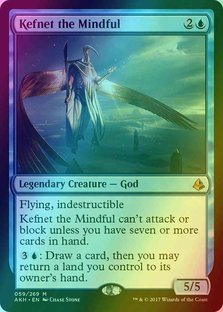 Kefnet the Mindful [59] [Amonkhet] [Foil]