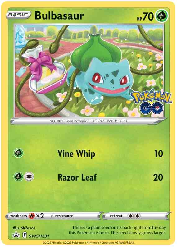 Bulbasaur - SWSH231 - Promo [swshp-SWSH231] [Holo]