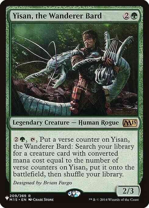 Yisan, the Wanderer Bard [M15-209] [The List] [Non-Foil]
