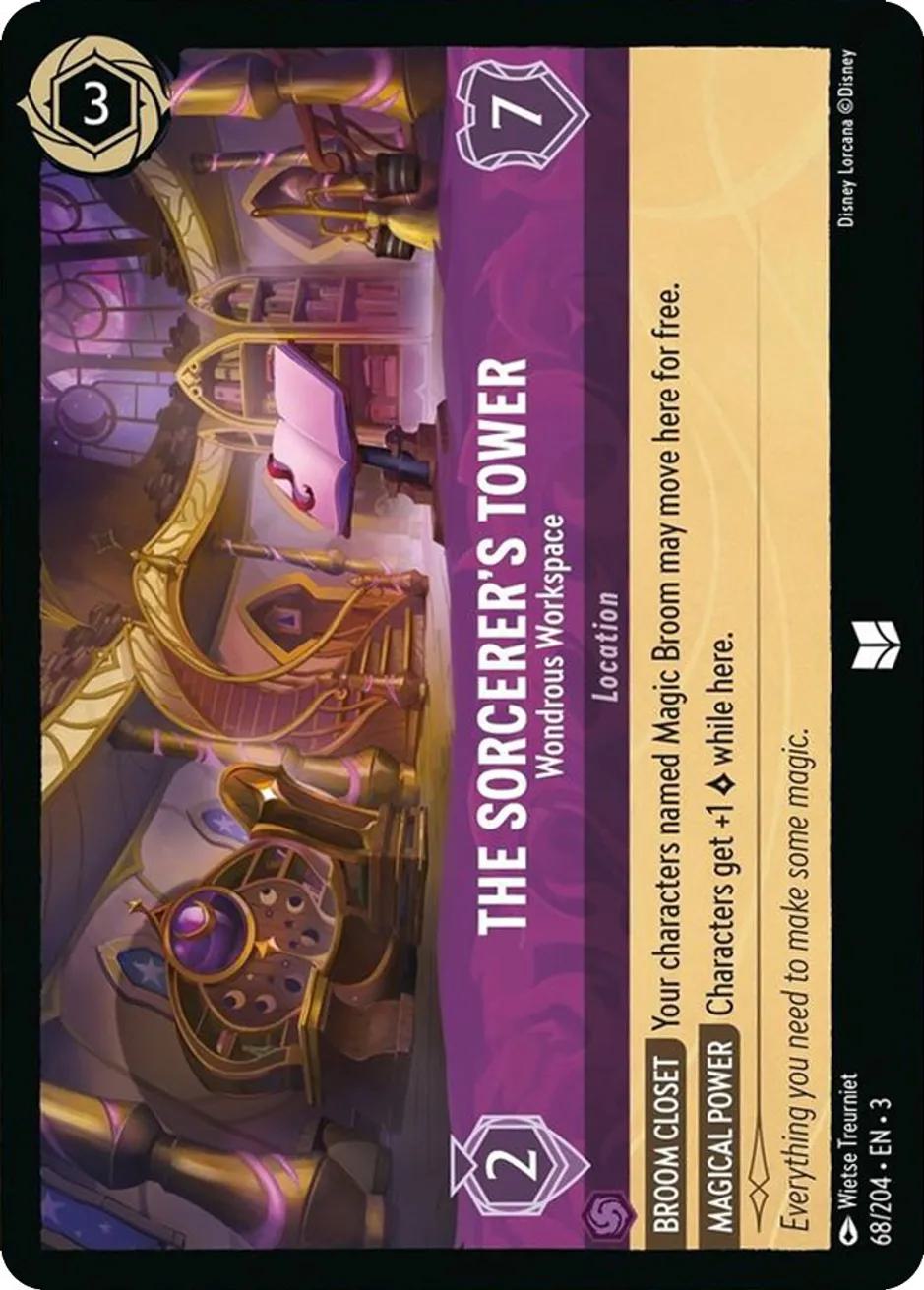 The Sorcerer's Tower - Wondrous Workspace - 68/204 [Into the Inklands] [Non-Foil]