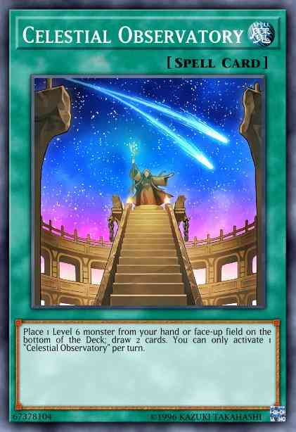 Celestial Observatory - CYHO-EN064 - Secret Rare - Unlimited
