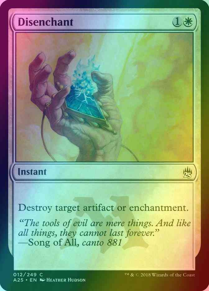 Disenchant [12] [Masters 25] [Foil]