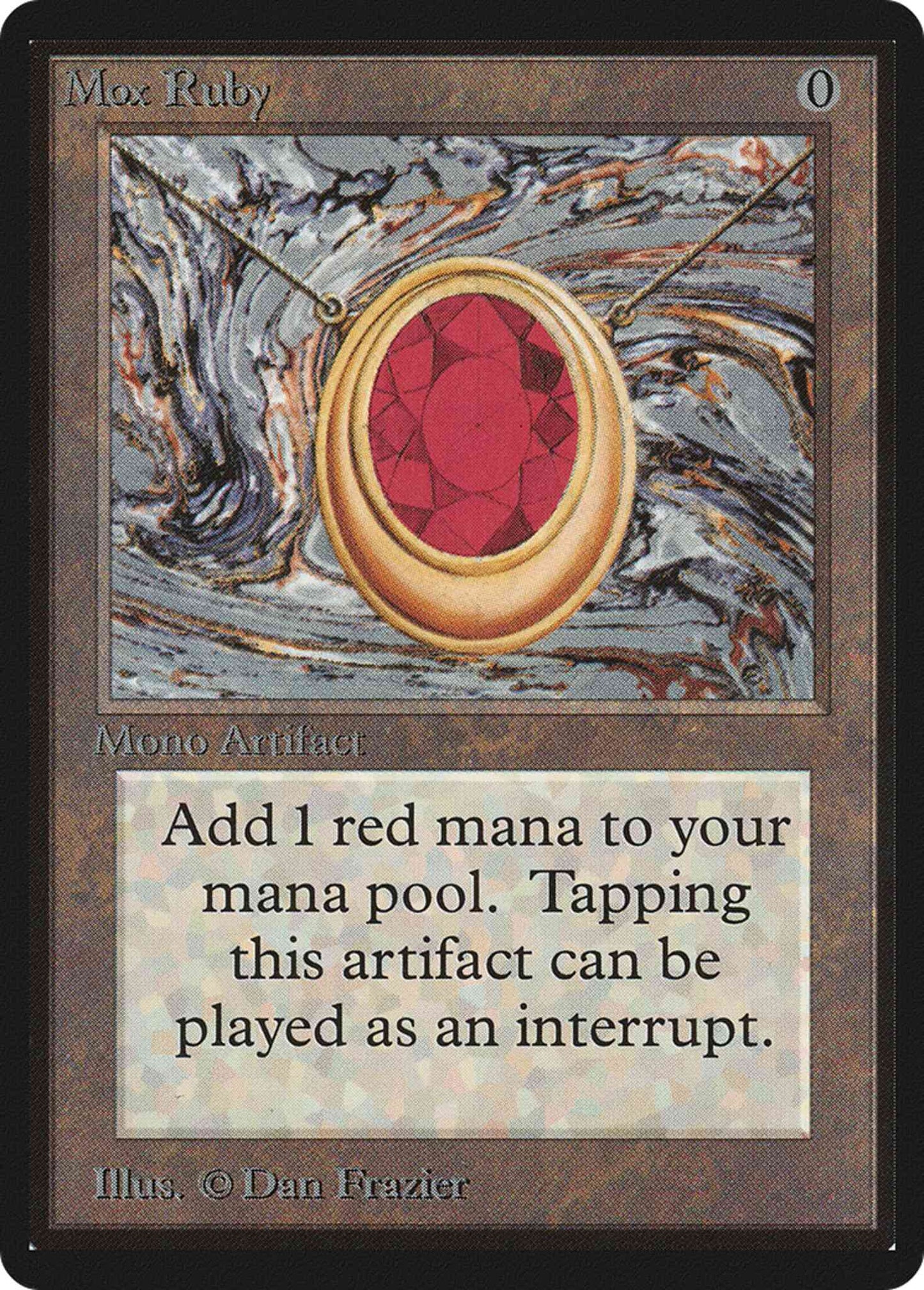 Mox Ruby [265] [Limited Edition Beta] [Non-Foil]