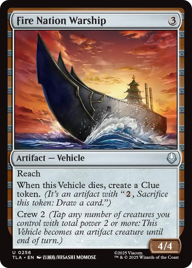 Fire Nation Warship [256] [Avatar: The Last Airbender] [Non-Foil]