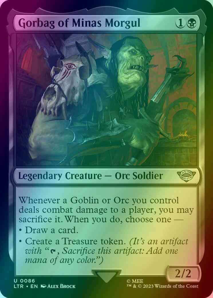 Gorbag of Minas Morgul [86] [The Lord of the Rings: Tales of Middle-earth] [Foil]