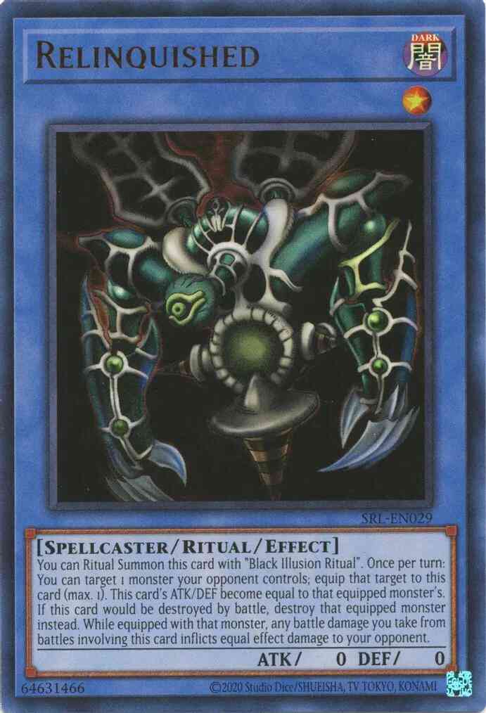 Relinquished - 25th Anniversary - SRL-EN029 - Ultra Rare - Unlimited