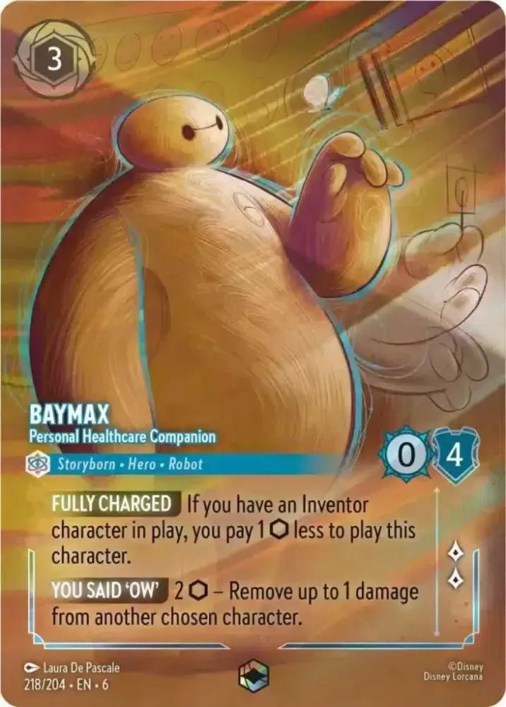 Baymax - Personal Healthcare Companion (Enchanted) - 218/204 [Azurite Sea] [Holofoil]