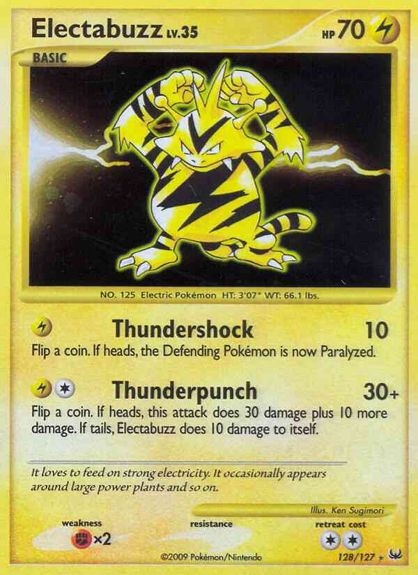 Electabuzz - 128/127 - Rare [pl1-128] [Holo]