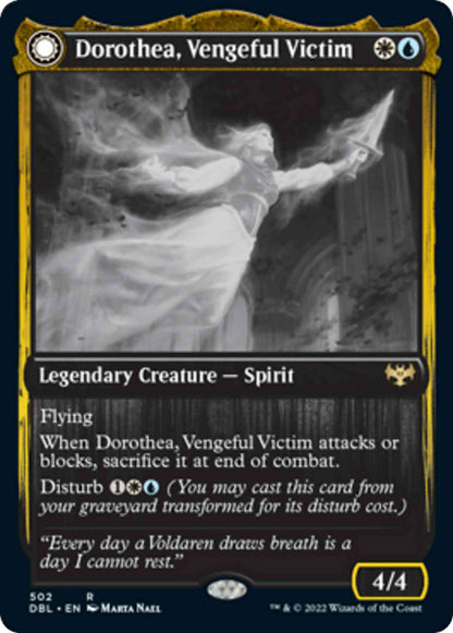 Dorothea, Vengeful Victim // Dorothea's Retribution [502] [Innistrad: Double Feature] [Non-Foil]
