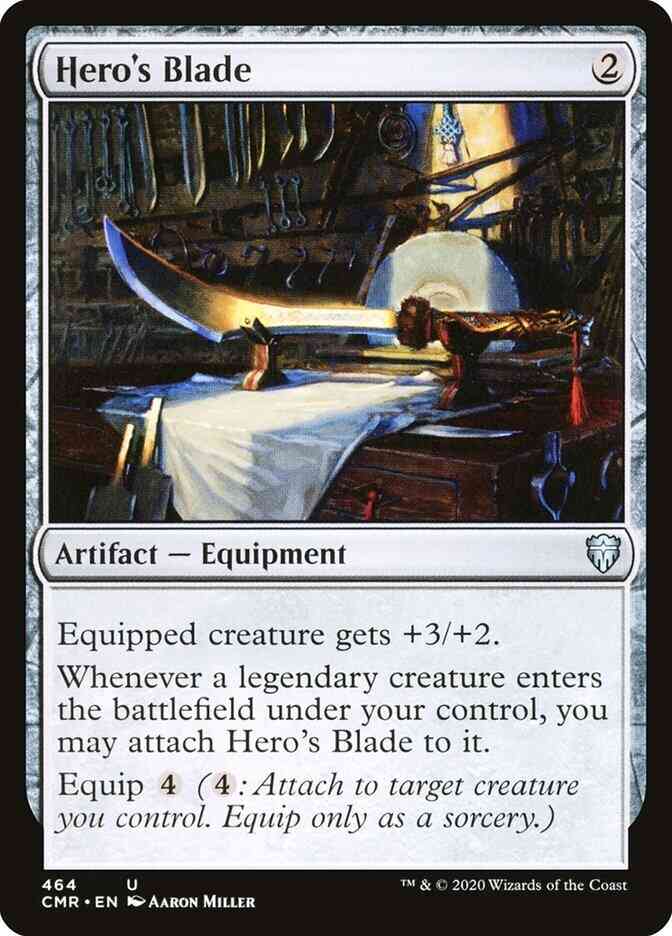 Hero's Blade [464] [Commander Legends] [Non-Foil]