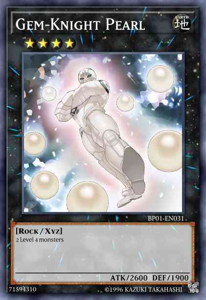 Gem-Knight Pearl - BP01-EN031 - Rare - Unlimited