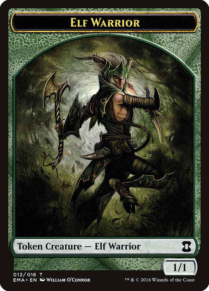 Elf Warrior Token [12] [Eternal Masters Tokens] [Non-Foil]