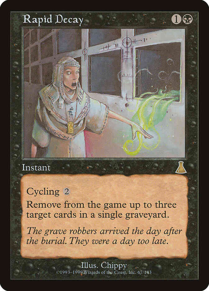 Rapid Decay [67] [Urza's Destiny] [Non-Foil]