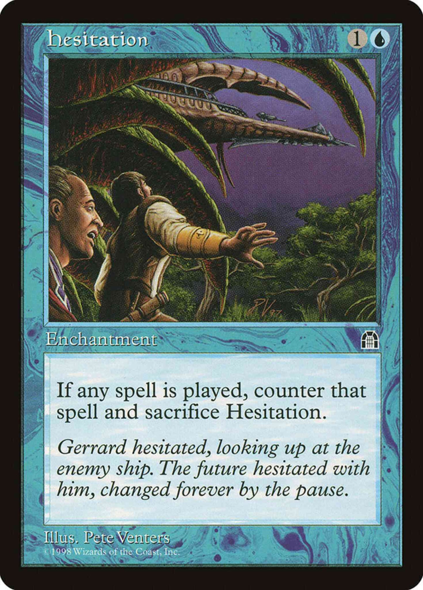 Hesitation [33] [Stronghold] [Non-Foil]