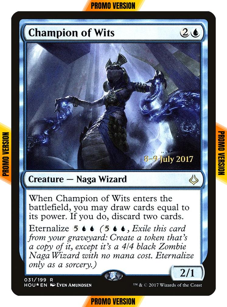 Champion of Wits [31s] [Hour of Devastation Promos] [Foil]