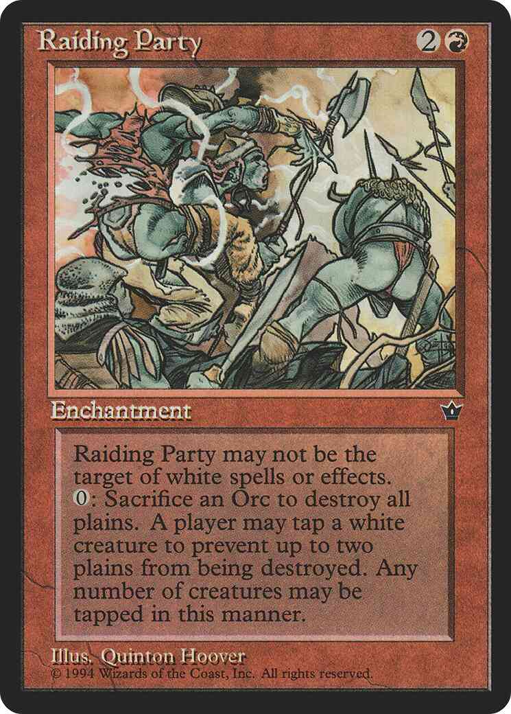 Raiding Party [64] [Fallen Empires] [Non-Foil]