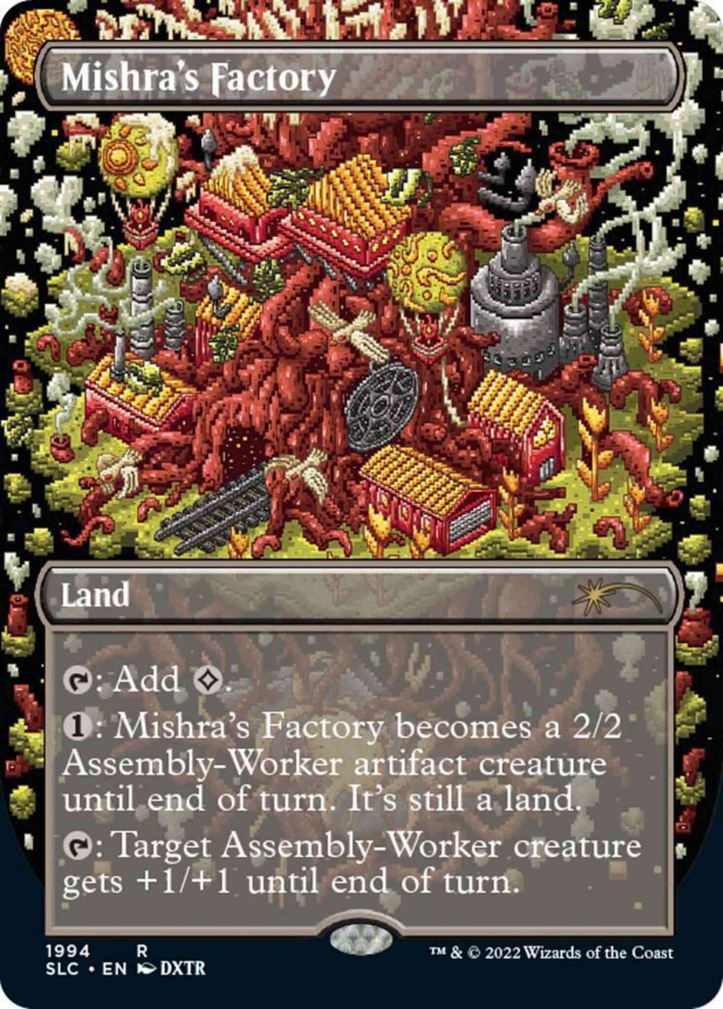 Mishra's Factory [1994] [Borderless] [30th Anniversary] [Secret Lair Countdown] [Non-Foil]