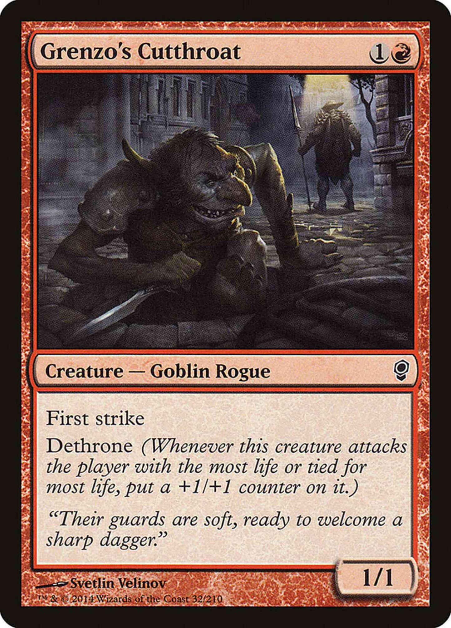 Grenzo's Cutthroat [32] [Conspiracy] [Non-Foil]