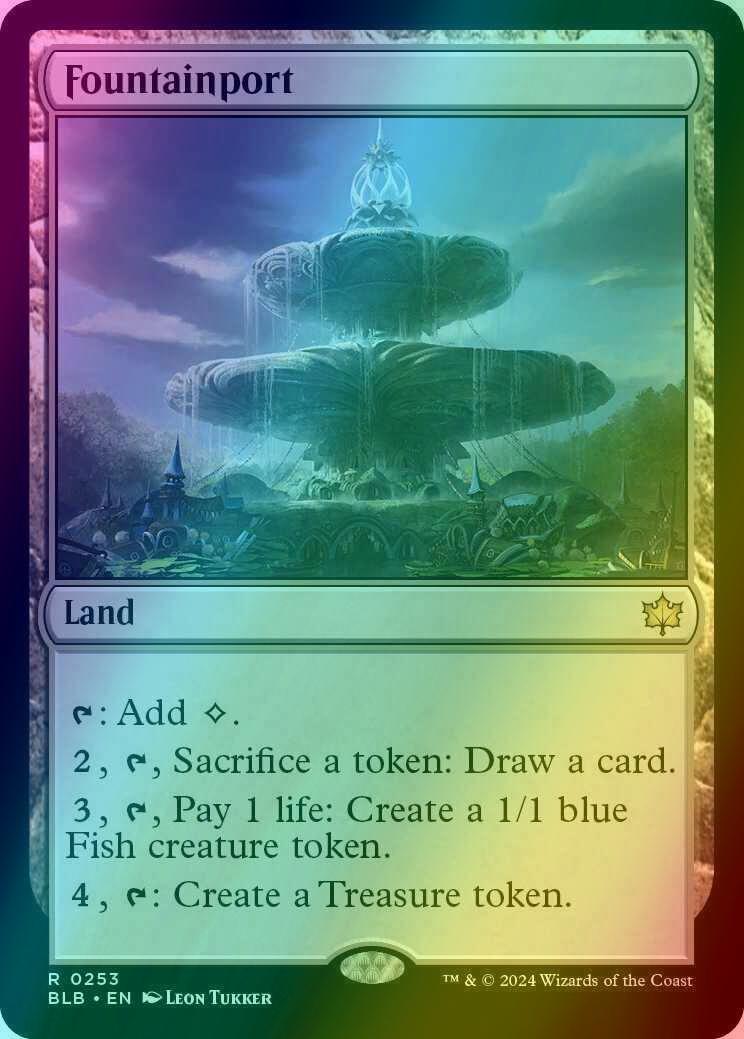 Fountainport [253] [Bloomburrow] [Foil]