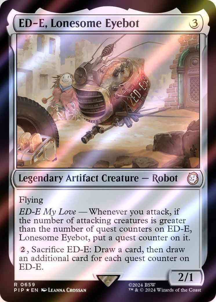 ED-E, Lonesome Eyebot [659] [Fallout] [Surge Foil]