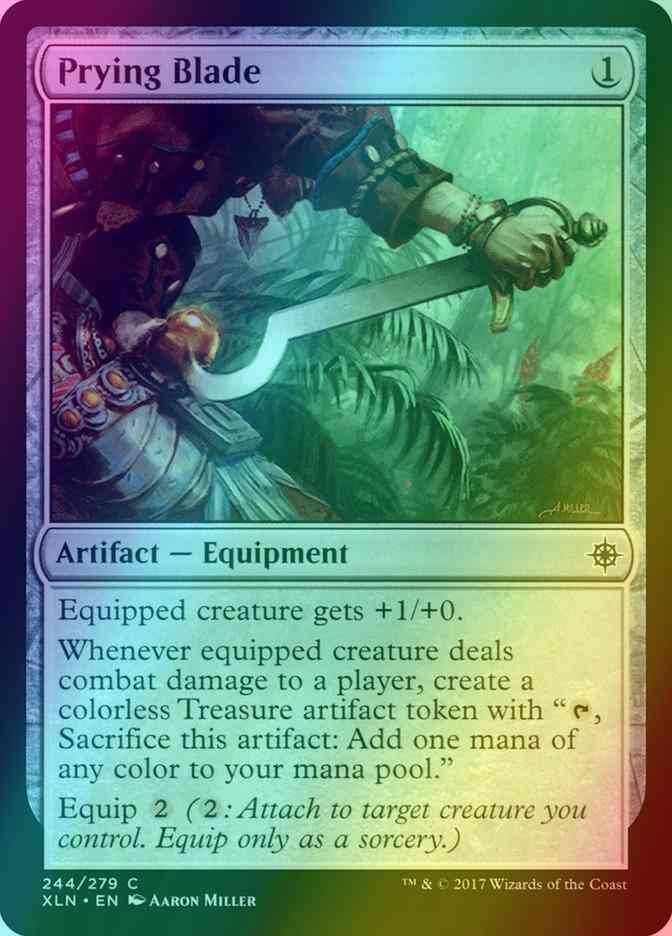 Prying Blade [244] [Ixalan] [Foil]