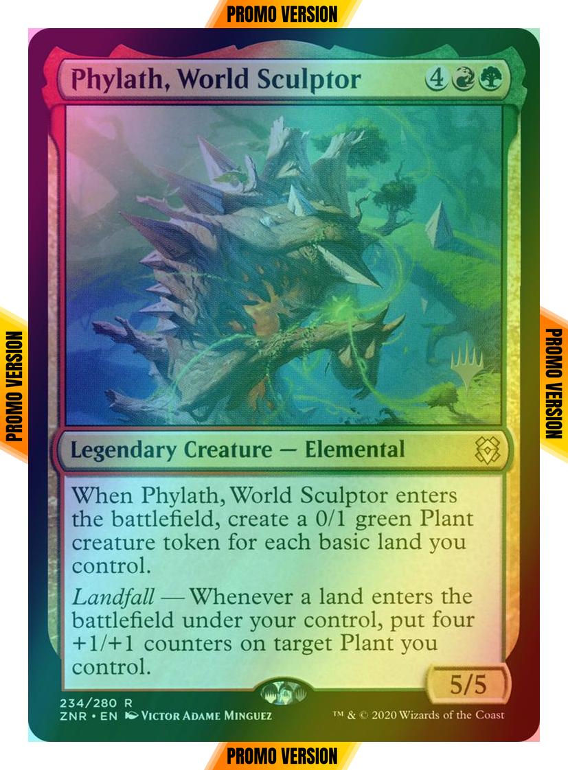 Phylath, World Sculptor [Promo Pack] [234p] [Zendikar Rising Promos] [Foil]