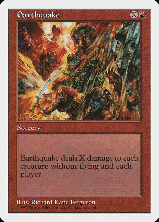 Earthquake [223] [Fifth Edition] [Non-Foil]