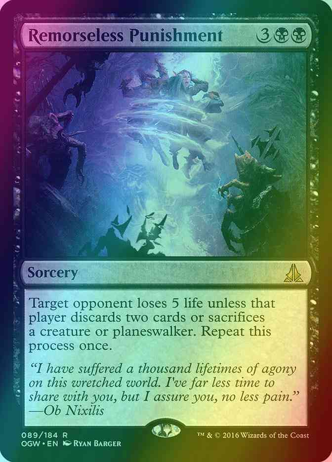 Remorseless Punishment [89] [Oath of the Gatewatch] [Foil]